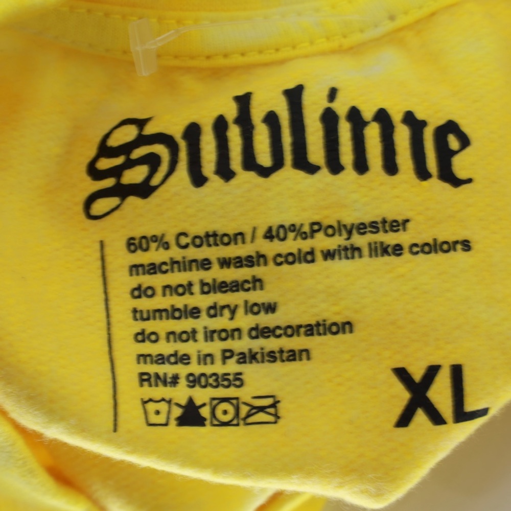 SUBLIME UNISEX TIE DYE CREWNECK‎ SWEATSHIRT - Picture 7 of 7